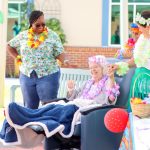 relaxing in cmh luau