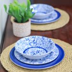 china set in activities of daily living room
